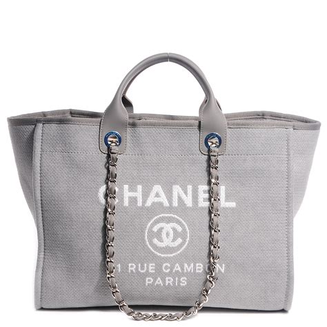 chanel deauville small tote bag|Chanel deauville large tote bag.